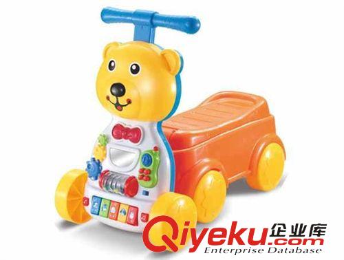 玩具學步車 供應嬰兒學步車 銀灰色旋轉燈光音樂學步車帶推手\腳墊布H032329