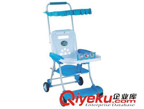 嬰兒推車 【熱銷嬰兒推車】折疊式嬰兒手推車【帶遮陽 粉紅.粉藍(lán)2色】