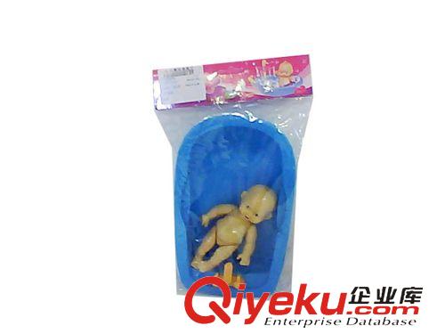 其他過家家玩具 供應過家家玩具 仿真嬰兒浴盆洗澡娃娃玩具 浴室戲水套裝H037717