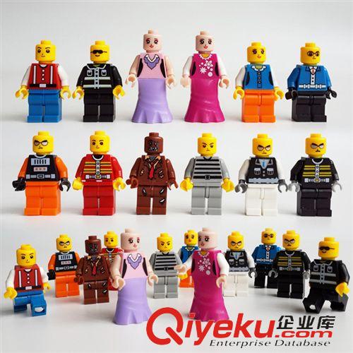 2015年1月份新品 各式造型積木人偶公仔12款 益智拼裝積木玩具配件原始圖片2