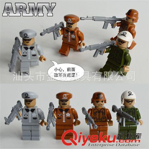 2014年12月份新品 奧斯尼AUSINI益智拼裝積木人偶公仔22792A-B/24792A/25792A原始圖片2