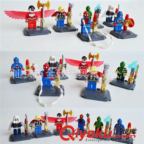 2014年12月份新品 博樂人仔 超級英雄 復(fù)仇者聯(lián)盟 人偶拼裝積木兒童玩具10242-10247原始圖片2