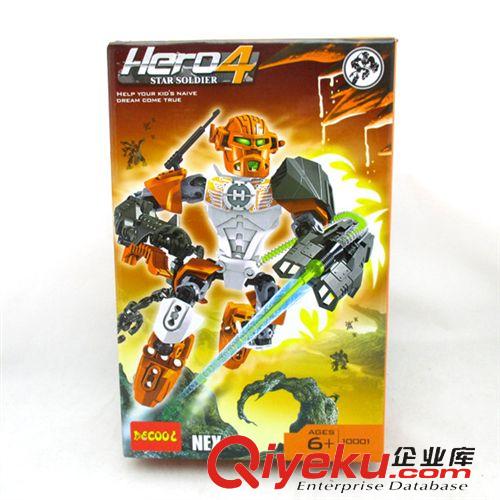 得高品牌積木 積木 得高zp 英雄工廠4.0 耐茲 XT4 弦匠 合體益智玩具原始圖片3