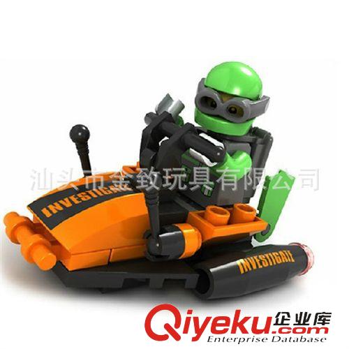 杰星品牌積木 杰星zp 迷你積木 消防救援隊 兒童益智玩具拼裝積木 22019