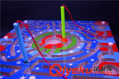 解鎖/迷宮/魔方 木丸子 兒童早教益智玩具 環(huán)形迷宮 木質(zhì)智力迷宮玩具 來(lái)樣定制原始圖片2