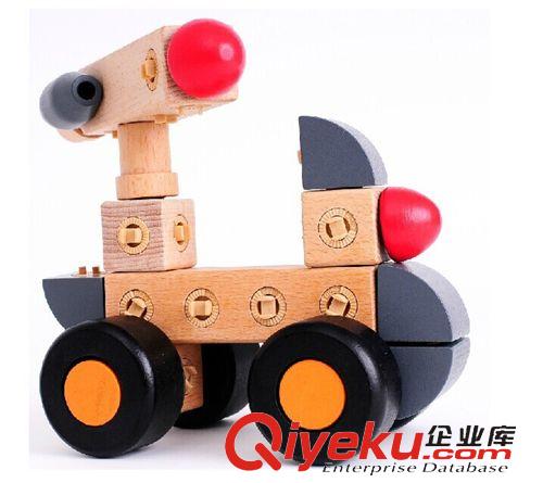 慣性/發條玩具 兒童木制早教益智玩具 優木百變diy造型玩具 全腦開發功能原始圖片2