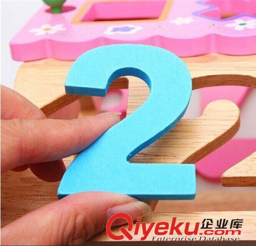 幼得樂 幼得樂 兒童數(shù)字圖形拆裝屋 益智玩具 鍛煉寶寶數(shù)字認知 批發(fā)原始圖片2