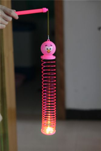 發(fā)光玩具 嬰幼兒2--12歲卡通兒童塑料手提led燈籠彩虹圈玩具地攤熱賣貨源批原始圖片2