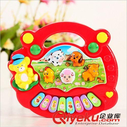 音樂玩具 益智電子琴 動物農場音樂琴 寶寶啟蒙 嬰兒早教音樂玩具廠家批發原始圖片2