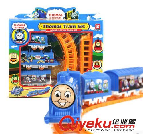 益智玩具 正版仿真電動托馬斯軌道火車 地攤熱賣小火車益智玩具批發原始圖片2