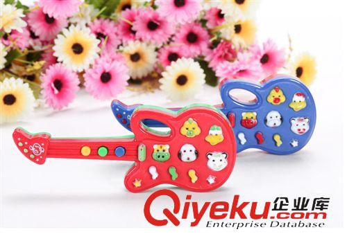 早教玩具 電子音樂吉他12首童謠 電子琴嬰幼兒玩具廠家批發(fā)原始圖片3