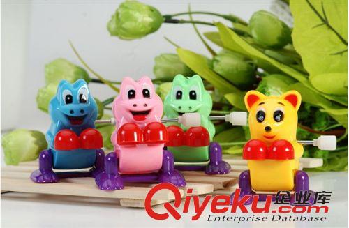 早教玩具 熱銷時尚個性創(chuàng)意上鏈發(fā)條小跳跳翻斗猴子混款 翻跟斗小玩具批發(fā)原始圖片2