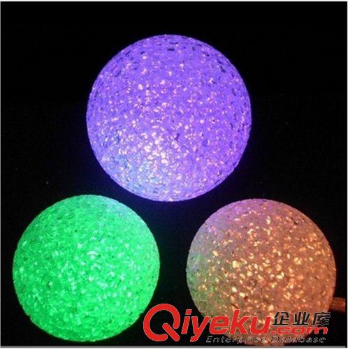 小夜燈 創(chuàng)意浪漫led七彩發(fā)光水晶小夜燈裝飾地攤熱賣兒童玩具批發(fā)