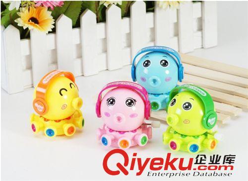 2元——5元區(qū) 超可愛【章魚音樂小子】玩具 發(fā)條Q版章魚 9.9元店地?cái)偀豳u玩具原始圖片3