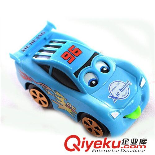 上鏈發條玩具 {zx1}熱賣卡通會轉彎眼睛舌頭會動的多功能上鏈發條小汽車玩具批發原始圖片3