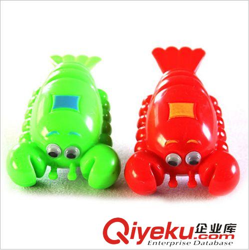 上鏈發(fā)條玩具 戲水魚 蝦 龜多款混兒童發(fā)條玩具地?cái)偀豳u批發(fā)貨源原始圖片3