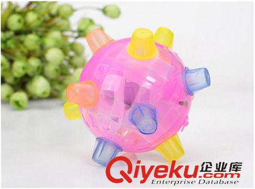 電動玩具 七彩炫麗蹦蹦球 多角跳跳球 羊年跳舞球 唱歌音樂跳跳球 兒童玩具原始圖片2