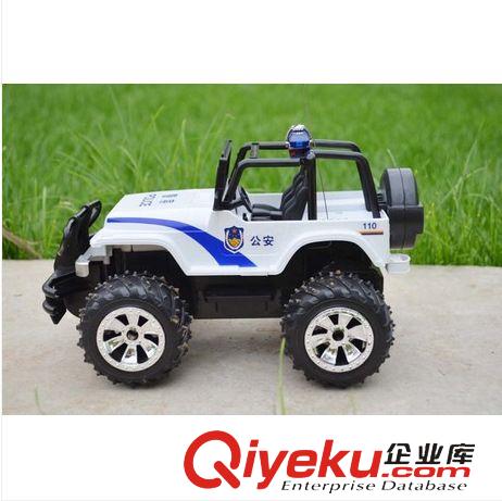 威騰 威騰 1:14悍馬警車 充電無線遙控越野車 軟天線 3501A原始圖片3