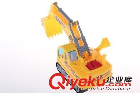 文藝 文藝 1:16慣性工程車 挖掘機 燈光聲效功能鍵 耐撞耐摔男孩 W303S原始圖片3