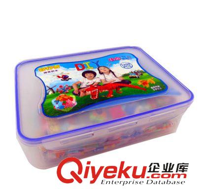 智行者神奇積木 智行者神奇積木 1200片塑料收納盒裝 益智玩具 拼裝玩具原始圖片3