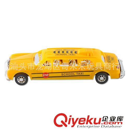 新品上架 兒童慣性玩具批發(fā) 林肯加長校車慣性車 簡約滑行林肯車 汽車模型原始圖片2