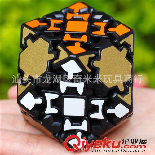 藍(lán)藍(lán)zp魔方 【藍(lán)藍(lán)zp齒輪十四面體魔方】齒輪異形魔方 益智玩具批發(fā)tj原始圖片2