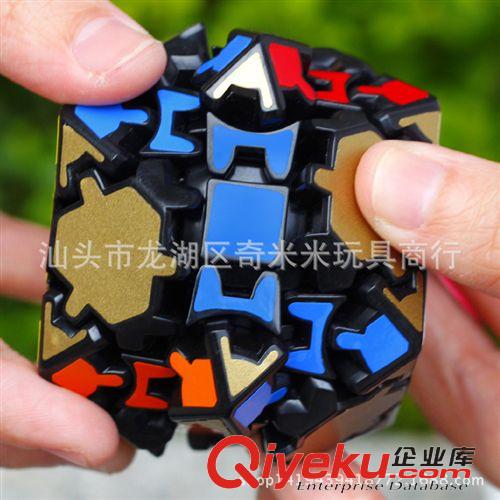 藍(lán)藍(lán)zp魔方 【藍(lán)藍(lán)zp齒輪十四面體魔方】齒輪異形魔方 益智玩具批發(fā)tj原始圖片3