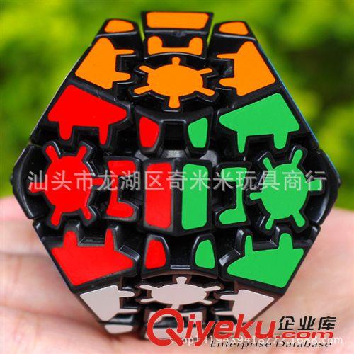 藍(lán)藍(lán)zp魔方 【藍(lán)藍(lán)zp齒輪五魔方完整版】異形專業(yè)比賽魔方 益智玩具批發(fā)原始圖片2