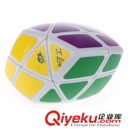 藍(lán)藍(lán)zp魔方 【藍(lán)藍(lán)zp菱面斜轉(zhuǎn)魔方白色】鋼珠順滑專業(yè)比賽異形魔方玩具批發(fā)