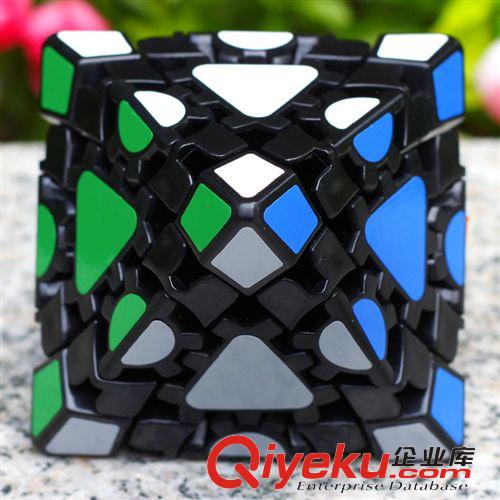 藍(lán)藍(lán)zp魔方 【藍(lán)藍(lán)zp齒輪八面體簡單版】鉆石齒輪魔方 益智玩具批發(fā)原始圖片2