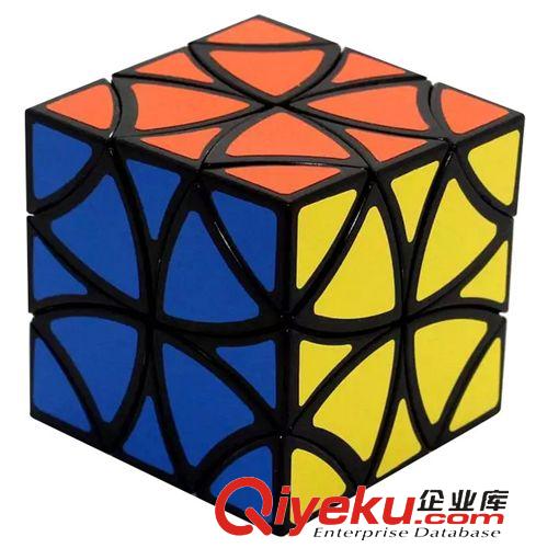藍(lán)藍(lán)zp魔方 【藍(lán)藍(lán)三階棱面黑色】六軸12棱3階棱面魔方斜轉(zhuǎn)魔方益智玩具批發(fā)