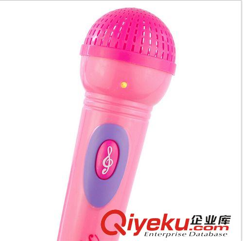 兒童樂器類 批發(fā)tj 爆款女孩粉色話筒玩具 盒裝麥克風玩具 一件代發(fā)1058A原始圖片3