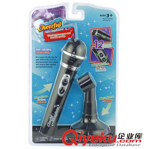 兒童樂器類 夜市貨源 兒童過家家玩具 帶擴音音樂話筒 麥克風小孩玩具1311原始圖片2