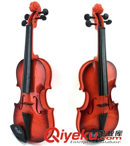 兒童樂器類 兒童樂器玩具大號小提琴 仿真小提琴帶琴弓 益智早教玩具批發3711原始圖片3