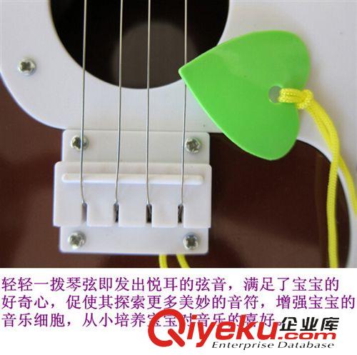 兒童樂器類 可彈奏仿真小吉他 兒童樂器玩具吉他 早教益智音樂玩具3705原始圖片2