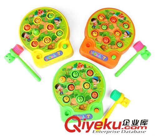 遙控、電動(dòng)玩具 兒童益智玩具 蘋果打地鼠玩具 敲擊打地鼠游戲 音樂電動(dòng)玩具 tj原始圖片2