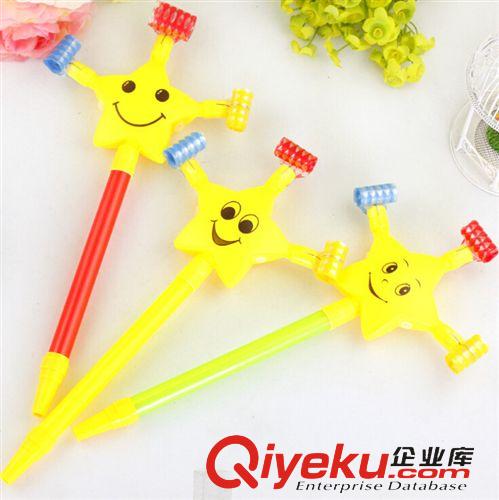 吹龍玩具 大號五角星吹龍口哨吹卷玩具 29CM小丑派對聚會生日禮品地攤熱賣原始圖片3