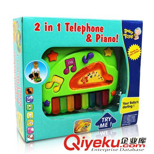 益智早教系列 3008仙邦兒童創(chuàng)意玩具電動(dòng)音樂(lè)鋼琴益智早教塑料寶寶玩具廠家批發(fā)原始圖片3