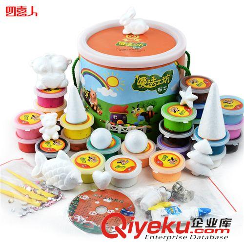 四喜人玩具精品 【限時(shí){qg}】24色超輕粘土 兒童益智玩具 太空泥橡皮泥 sup-0183