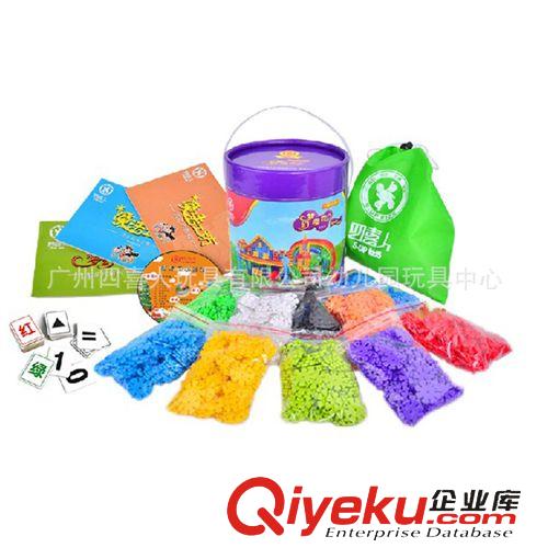 按功能分類 四喜人zp桶裝雪花片 小號(hào)1000片 早教機(jī)構(gòu)推薦sup-1232-S1000T原始圖片2
