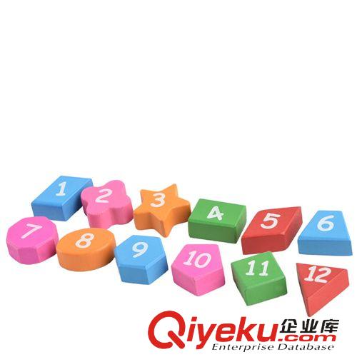 外貿(mào)產(chǎn)品 幼得樂玩具 蝸牛數(shù)字形狀時鐘拼圖 形狀配對數(shù)字認識 JF-0044原始圖片3