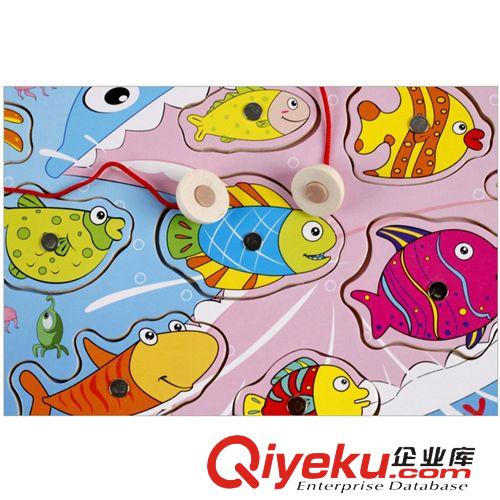 丹妮玩具 丹妮奇特 1-3歲寶寶釣魚玩具 益智玩具磁性動(dòng)手拼圖CDN-8128-1原始圖片2