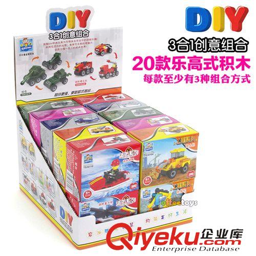 6歲以上 杰星萬格邦寶式城市施工工程隊 兒童益智組裝拼插積木玩具全套7款
