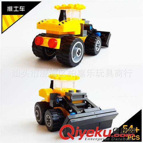2014年八月新產(chǎn)品 新款zp開智積木 城市建筑系列 兒童益智拼裝玩具 自卸卡車8035