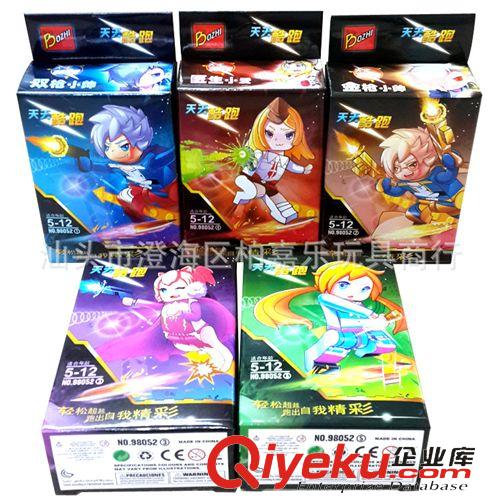 2014年一月新產(chǎn)品 開智新款 QQ游戲天天酷跑 積木人偶兒童益智拼裝玩具98052原始圖片2