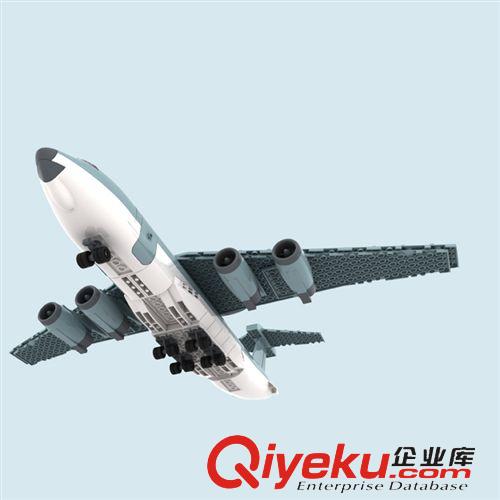 萬格拼裝積木 萬格zp 兒童益智 積木玩具 新軍事模型飛機 空中預警機 JX004原始圖片2
