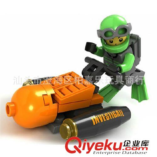 杰星拼裝積木 杰星zp 迷你拼裝積木 城市施工隊(duì) 兒童益智拼裝玩具 21005