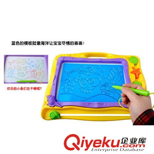 益智玩具 趣琪 益智玩具 兒童畫板寫字板 涂鴉玩具 卡通彩色磁性畫板原始圖片2