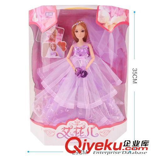 芭比娃娃 2014新品芭比娃娃 12關(guān)節(jié)婚紗禮盒包裝 結(jié)婚禮物公仔原始圖片3
