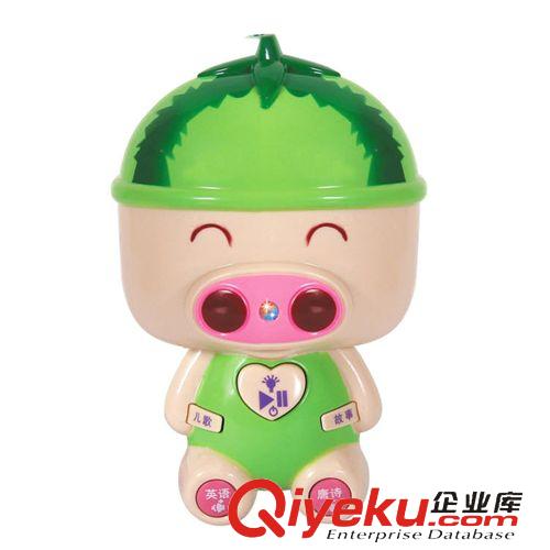 早教故事機(jī) 672新品水果豬80個(gè)內(nèi)容 故事機(jī)早教機(jī)帶吊繩 益智啟蒙玩具原始圖片3